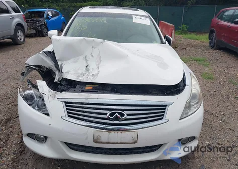 2013 Infiniti G37X z USA, uszkodzony, nr VIN JN1CV6AR7DM759843